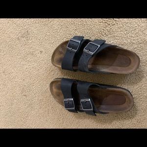black birkenstocks!